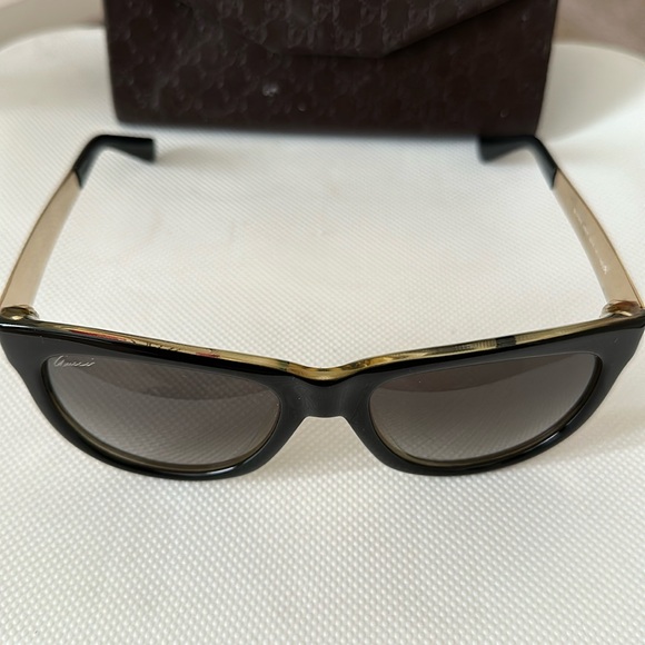 💥❗️GUCCI| GG 3739/S 2ENVK Black Floral Cat Eye Sunglasses❗️💥 - Picture 6 of 14